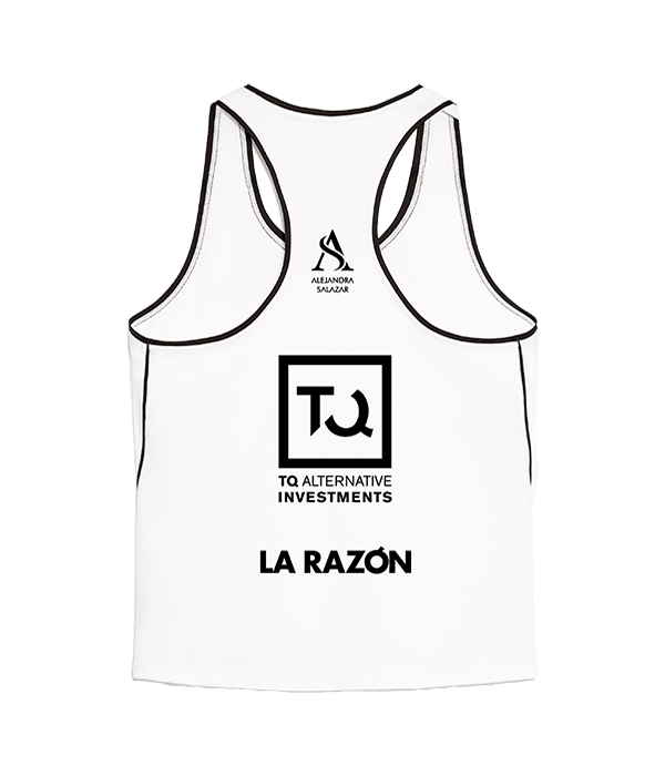 Camiseta Oysho Alejandra Salazar Blanca 2025 - STARz PADEL