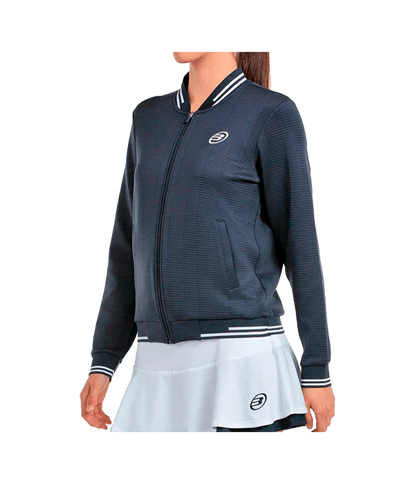 Jacket Bullpadel Tangra Azul Marino 2025 Padel Clothes Bullpadel