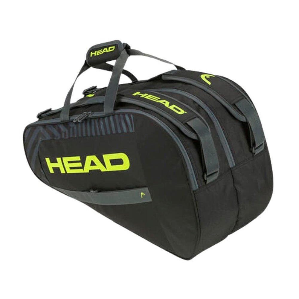 HEAD PADEL BAG M 2023 Black - Yellow Padel Bag Padel Bag Head Negro