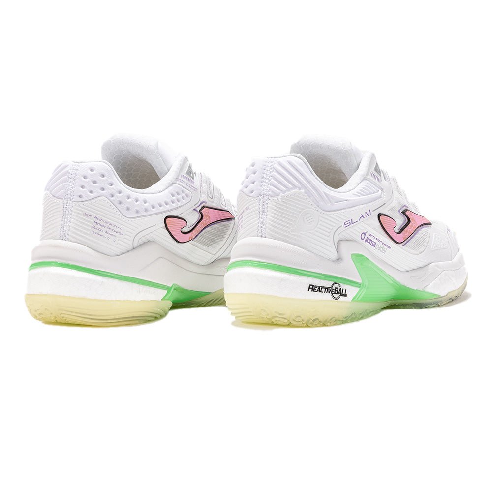 JOMA SLAM Lady 2502 White 2025 Padel Shoes Padel Shoes Joma