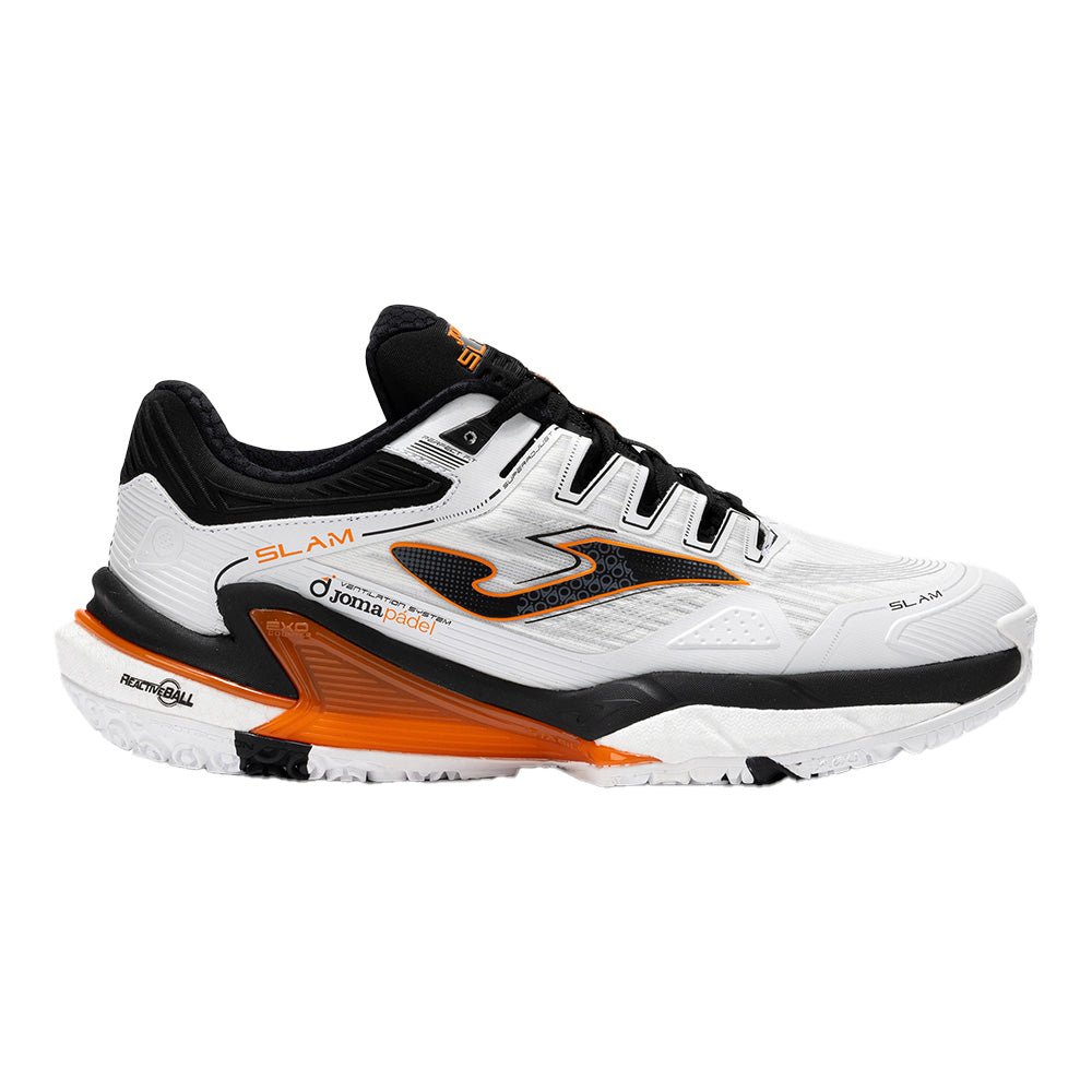 JOMA SLAM MEN 2542 White 2025 Padel Shoes Padel Shoes Joma 40 Blanco