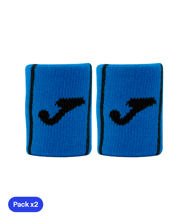 Joma Game Cortas Blue Oscuro Pack x2 Wristband Wristband Joma