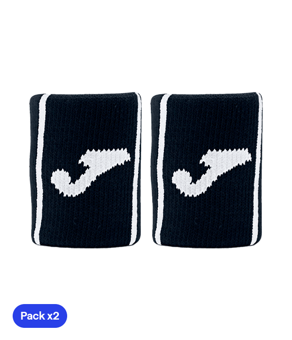 Joma Game Cortas Black Pack x2 Wristband Wristband Joma
