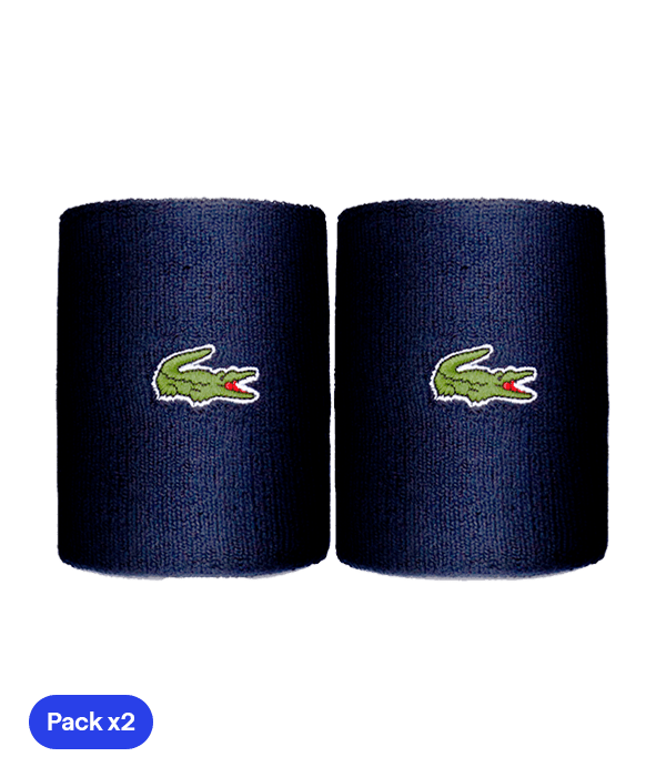 Lacoste Blue Marino (Pack x2) Wristband Wristband Lacoste