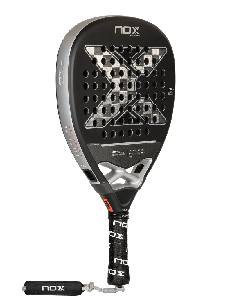 Nox AT Genius Attack 18K 2024 by Agustín Tapia Padel Racket Nox