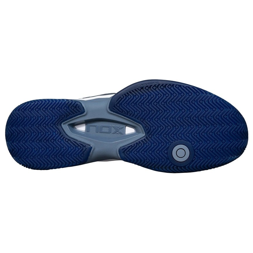 NOX AT10 LUX Piedra/ Azul 2024 AGUSTIN TAPIA (Zapatillas) Padel Shoes Nox