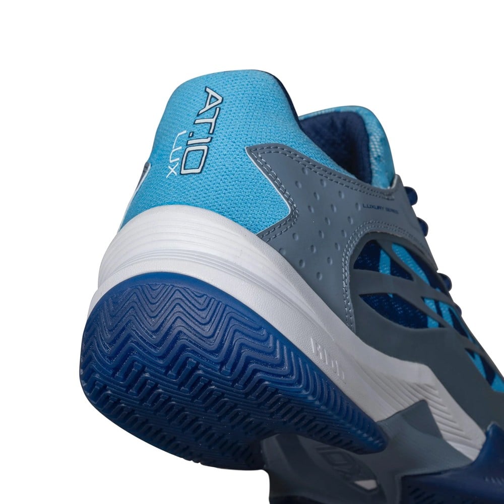 NOX AT10 LUX Piedra/ Azul 2024 AGUSTIN TAPIA (Zapatillas) Padel Shoes Nox