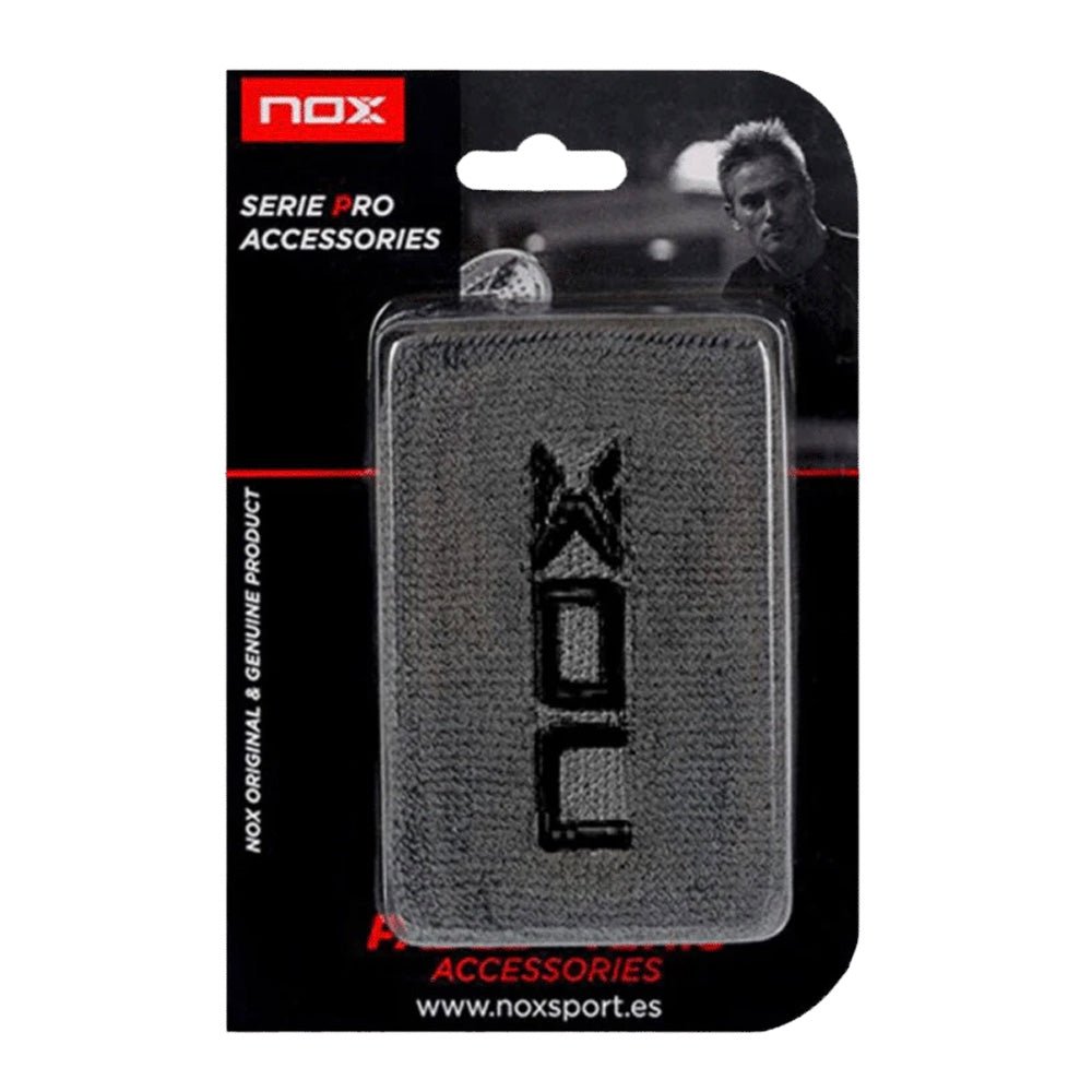 NOX Grey Black Wristband X2 Accessories Nox