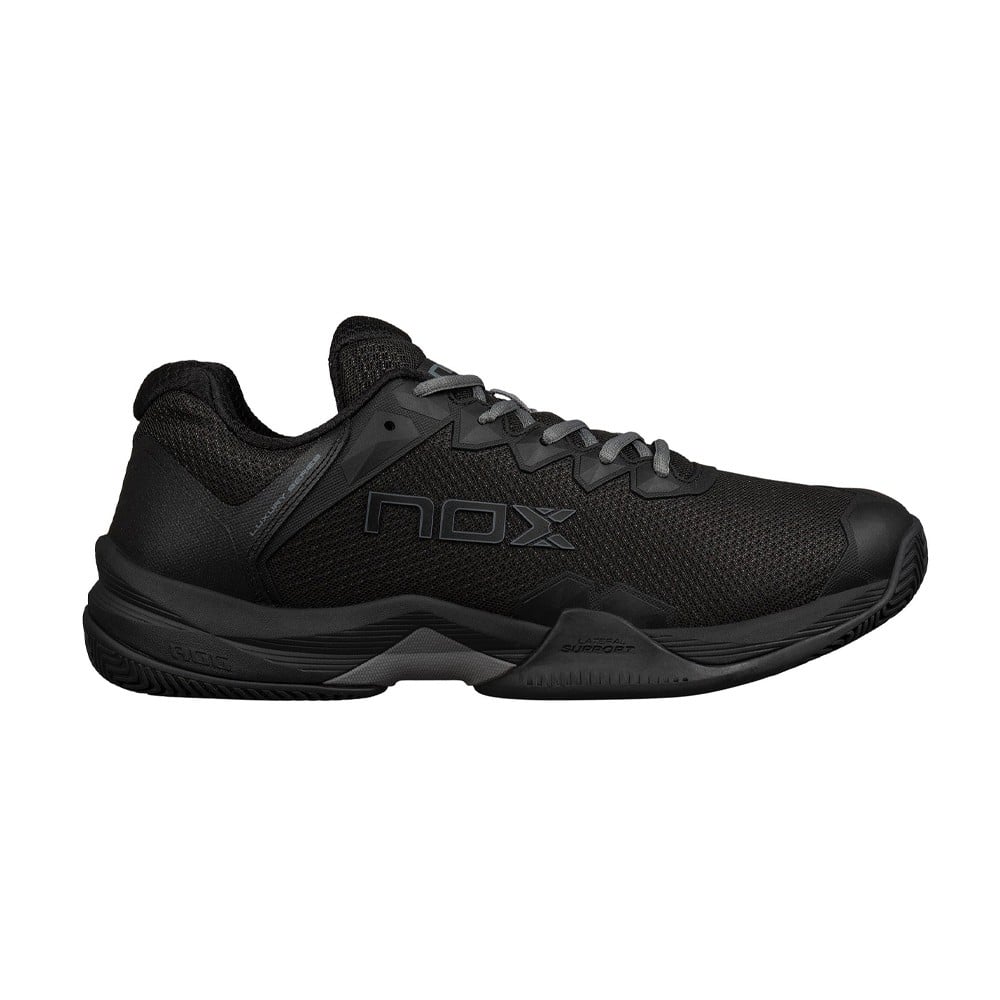 NOX ML10 Hexa Black 2024 MIGUEL LAMPERTI Padel Shoes Padel Shoes Nox 39 Negro