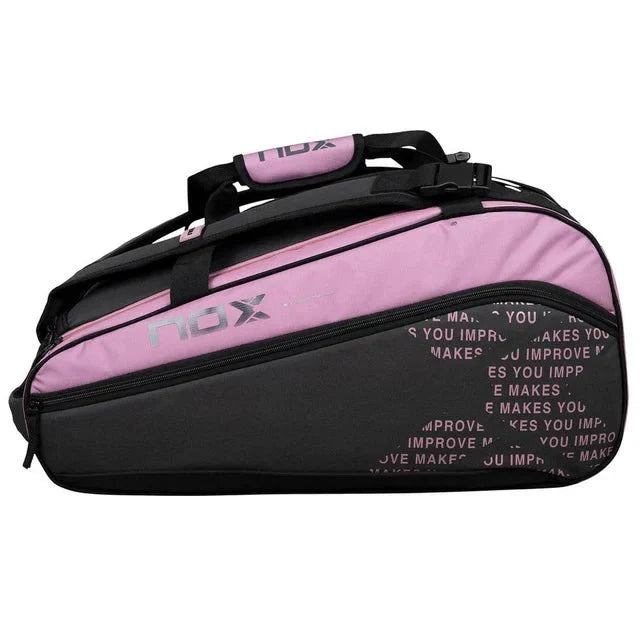 NOX STREET Series Grey/Pink 2024 Padel Bag Padel Bag Nox