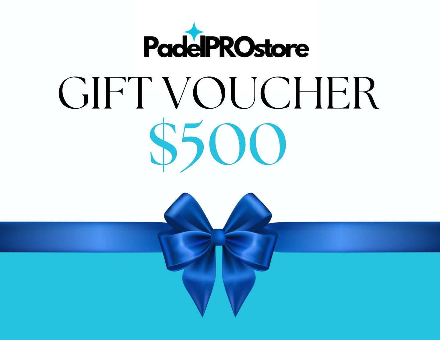 PadelPROstore 500 $ Gift Card Gift Card Padel Pro Store