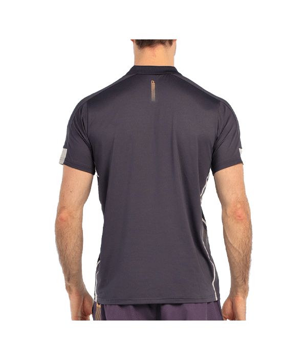 Polo Bullpadel Bogue Negro Carbon 2025 Padel Clothes Bullpadel