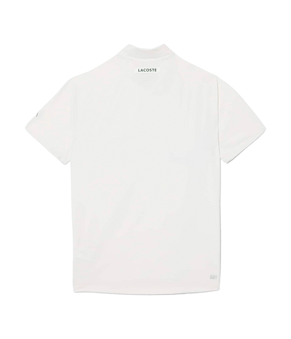 Polo Lacoste Novak Djokovic Blanco 2025 - STARz PADEL