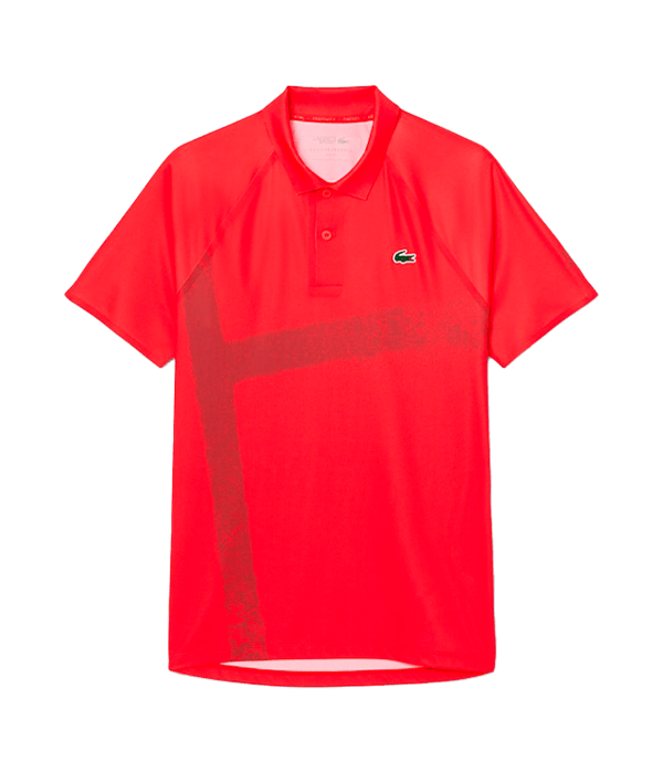 Polo Lacoste Novak Djokovic Rojo 2025 - STARz PADEL
