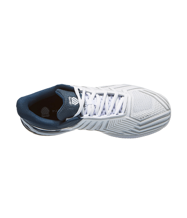 K-Swiss Ultrashot 4 White/Stargazer/Gray Blaze 2025 Padel Shoes Padel Shoes K-Swiss