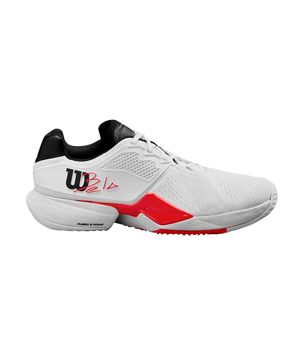 Wilson Bela Tour White/Infrared/Black 2024 Padel Shoes Zapatillas Wilson 40