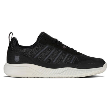 Men`s Ultra Court Pickleball Shoes Black and Snow White K-SWISS