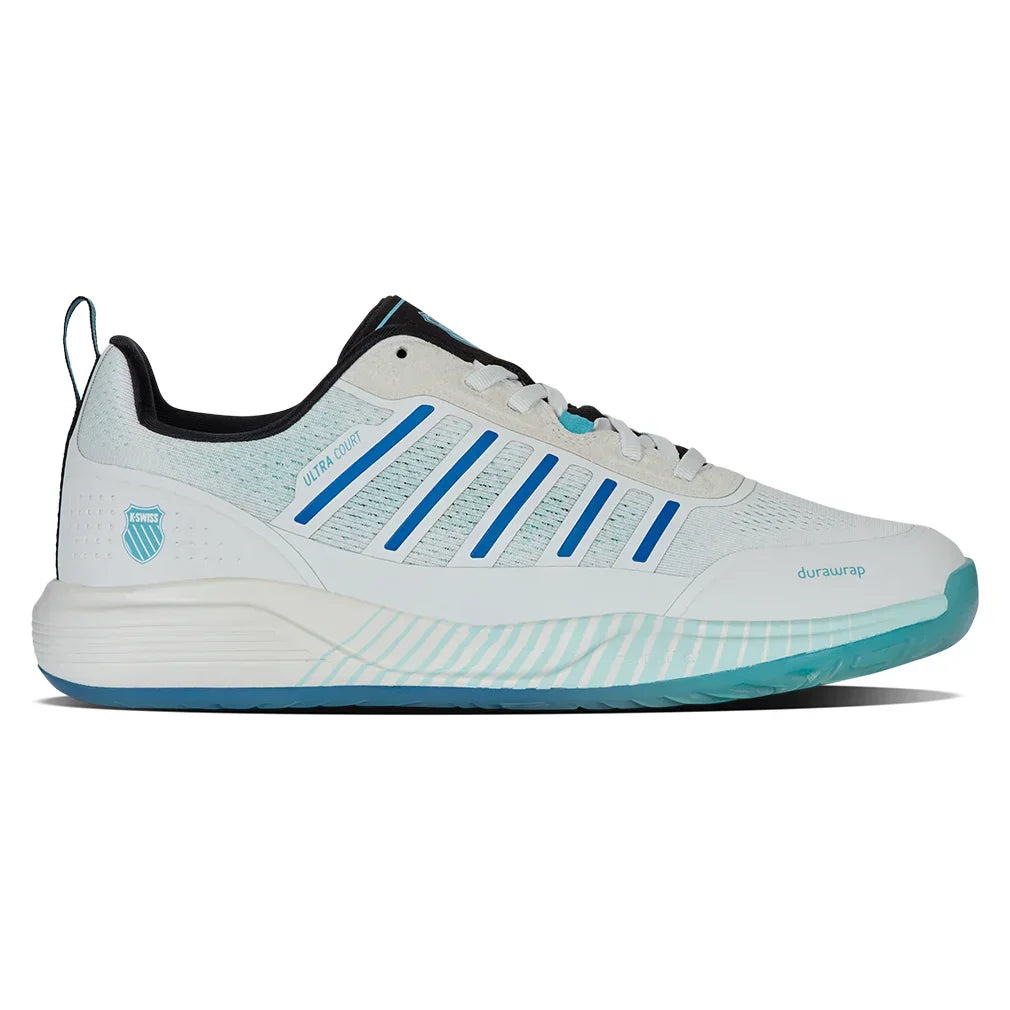 Men`s Ultra Court Pickleball Shoes Bit of Blue and Brilliant Blue K-SWISS