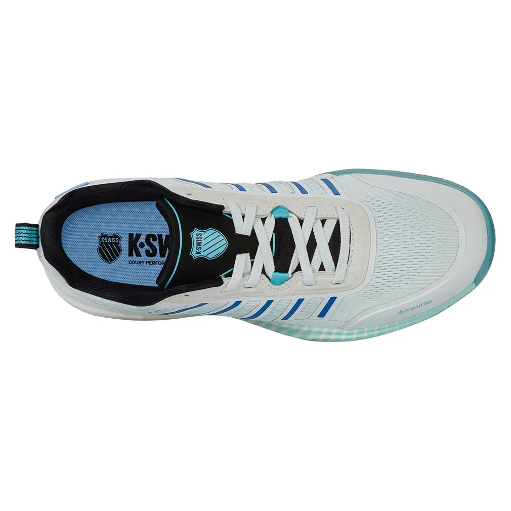 Men`s Ultra Court Pickleball Shoes Bit of Blue and Brilliant Blue K-SWISS
