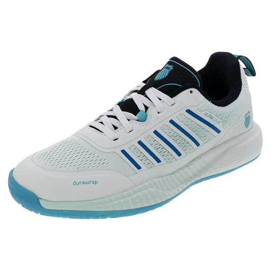 Men`s Ultra Court Pickleball Shoes Bit of Blue and Brilliant Blue K-SWISS 7 Blue