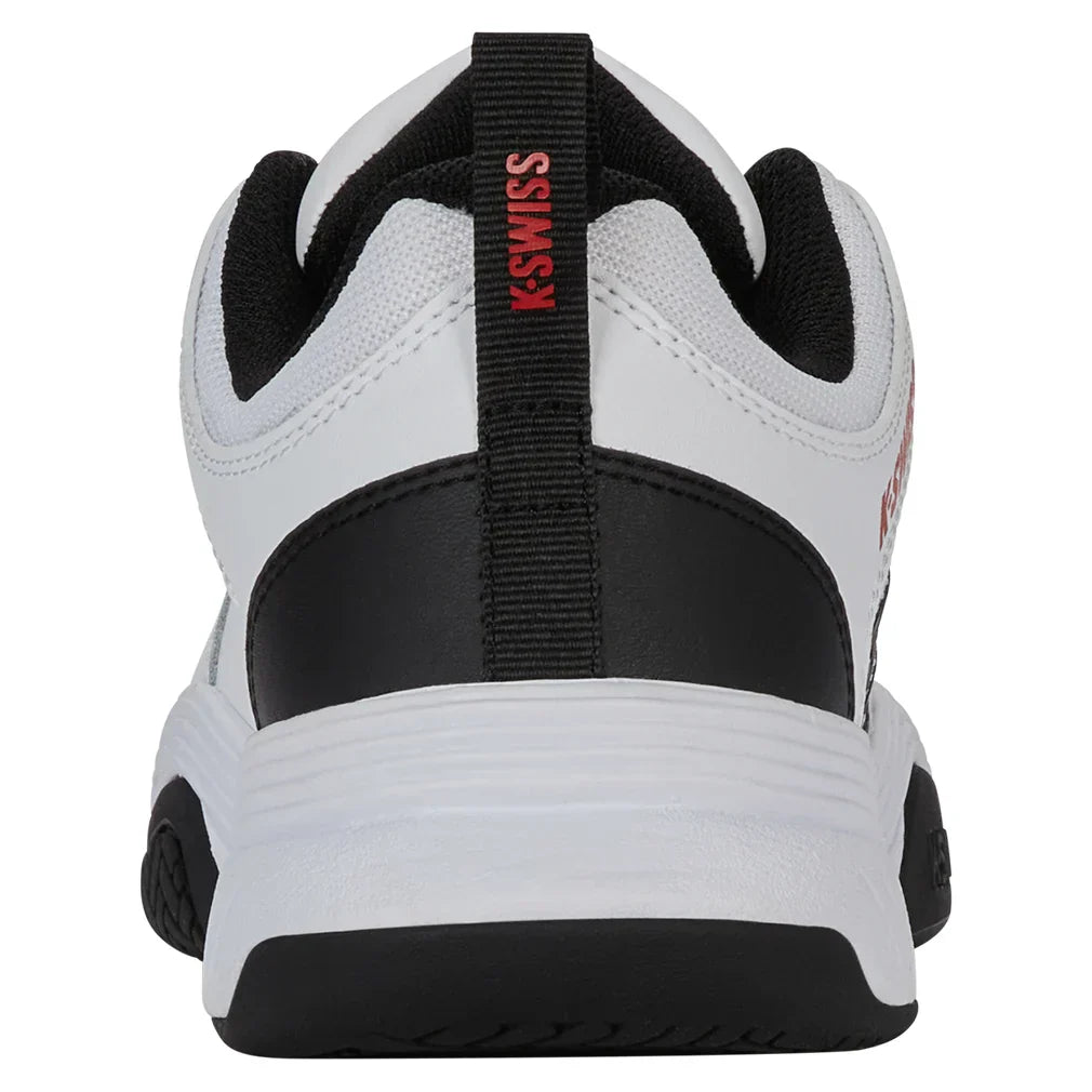 Men`s Court Express 2 Tennis Shoes White and Black K-SWISS