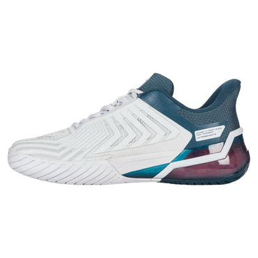 Men`s Ultrashot 4 Tennis Shoes White and Stargazer K-SWISS