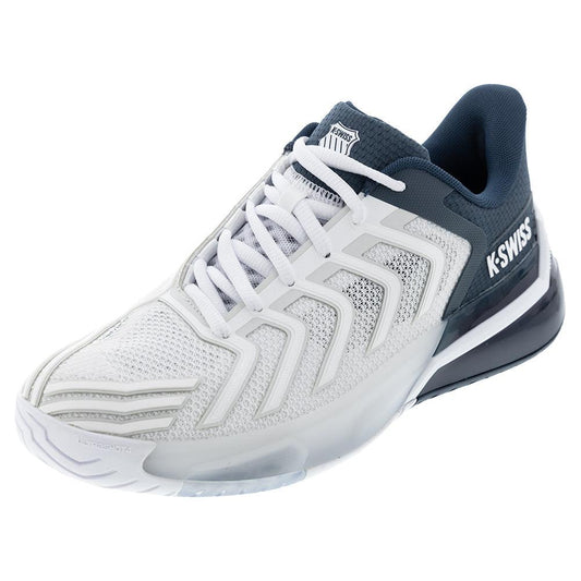 Men`s Ultrashot 4 Tennis Shoes White and Stargazer K-SWISS 7 White