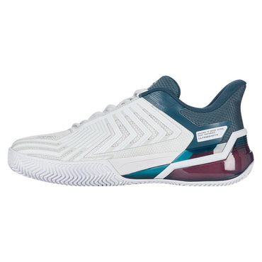 Men`s Ultrashot 4 Clay Tennis Shoes White and Stargazer K-SWISS