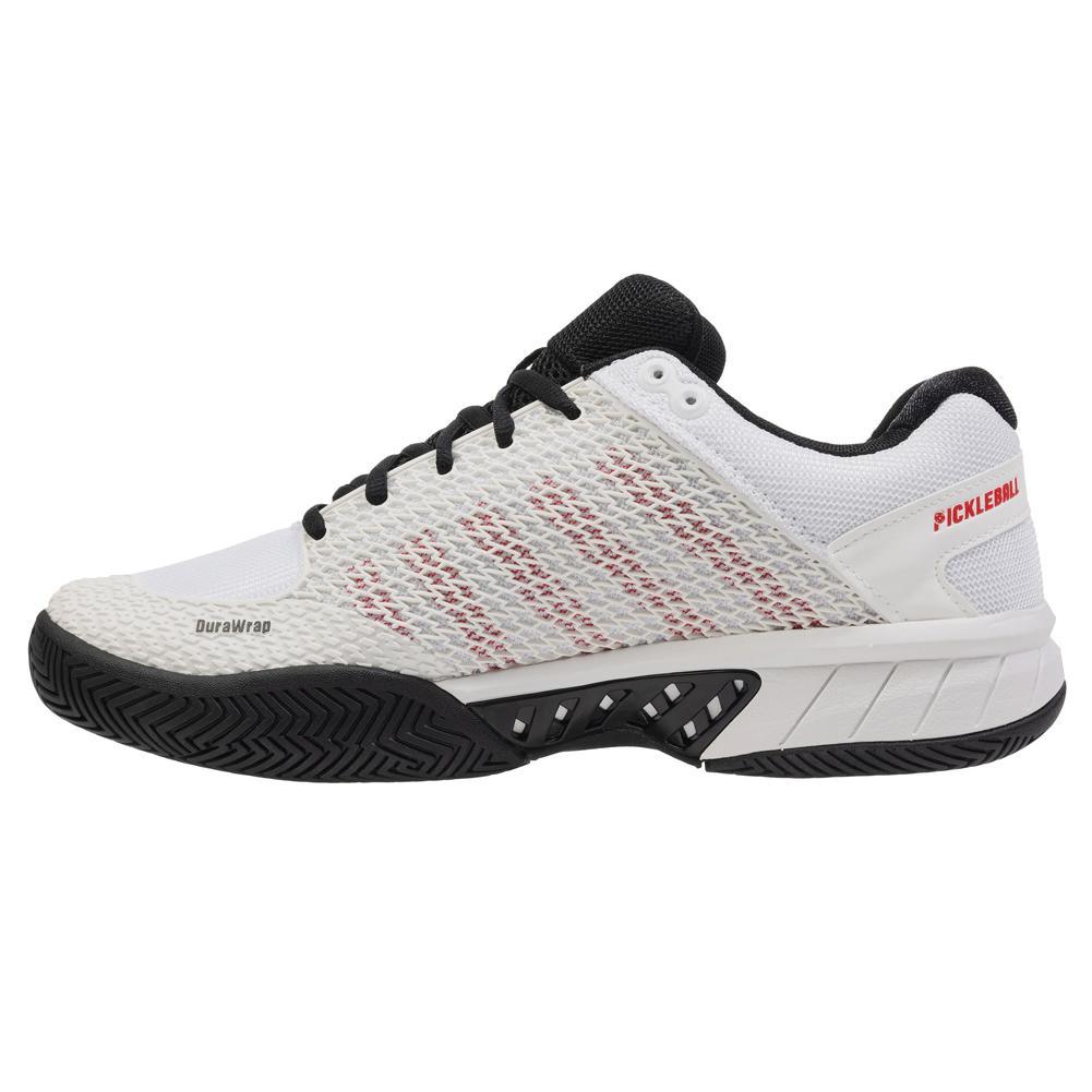Men's Express Light Pickleball Shoes White and Black Shoes K-SWISS 7.5