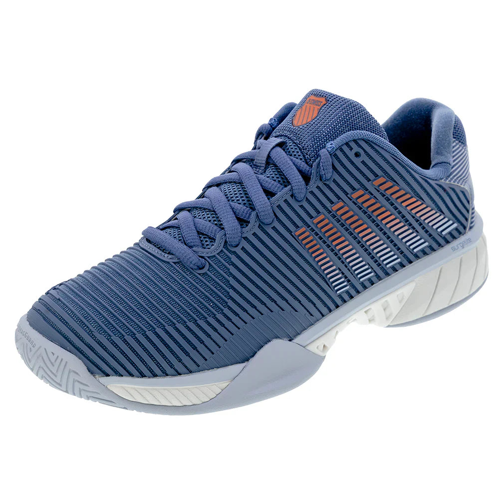 Men`s Hypercourt Express 2 Tennis Shoes Infinity and Arctic Ice K-SWISS 7 Blue