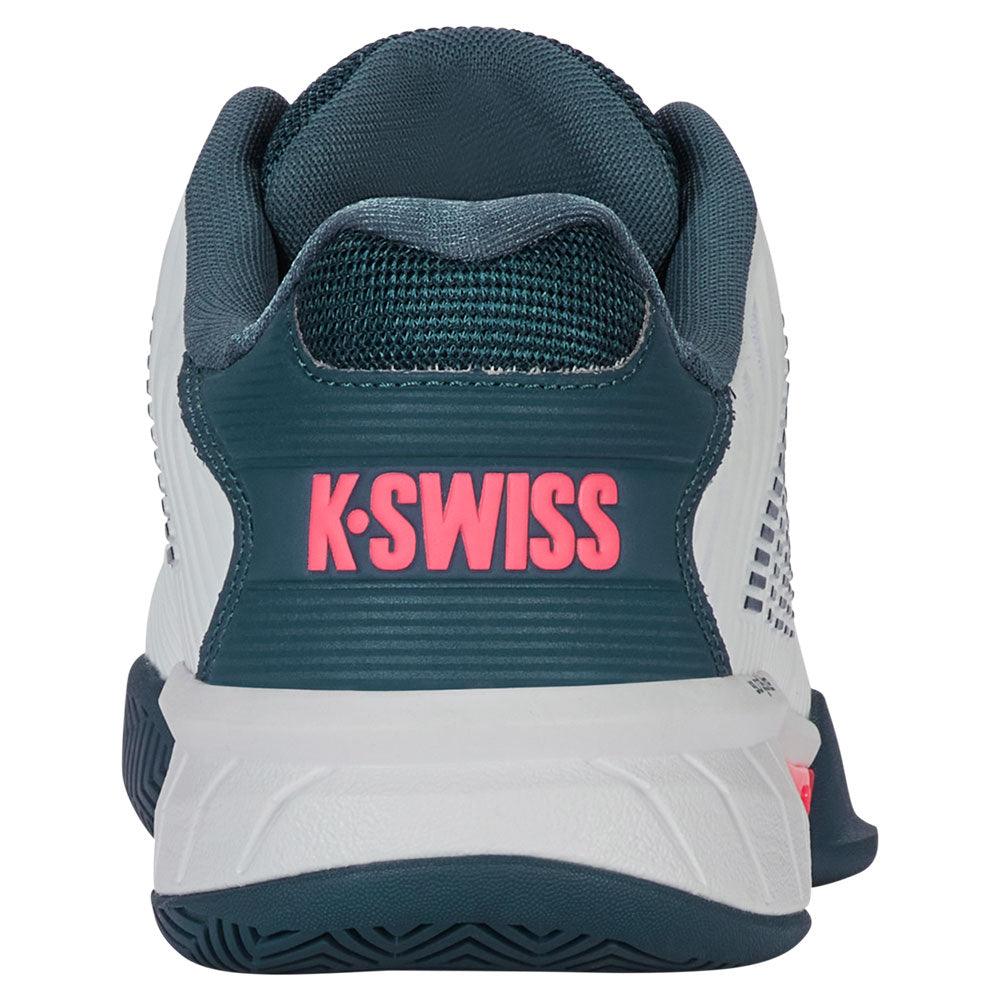 Men`s Hypercourt Express 2 Tennis Shoes White and Stargazer K-SWISS