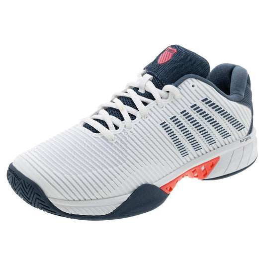 Men`s Hypercourt Express 2 Tennis Shoes White and Stargazer K-SWISS 7