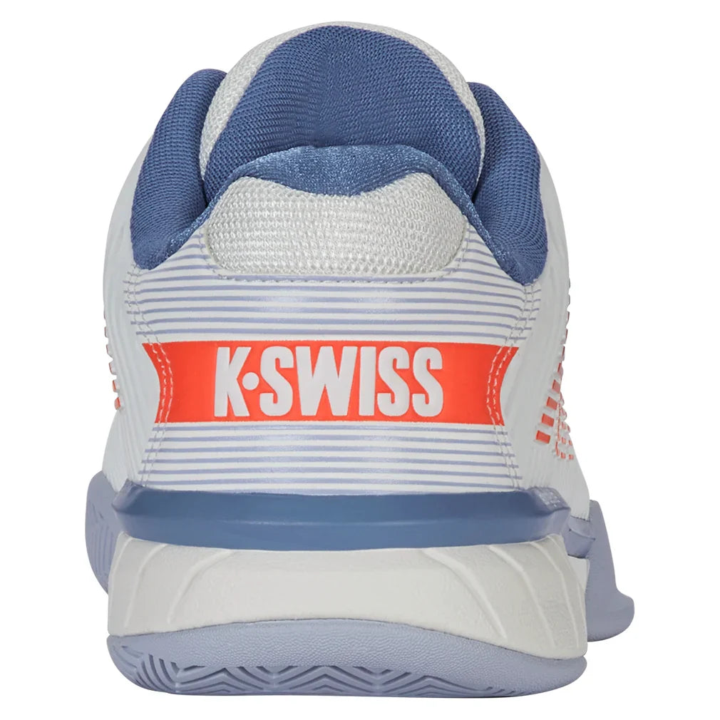 Men`s Hypercourt Express 2 Tennis Shoes Lucent White and Infinity K-SWISS