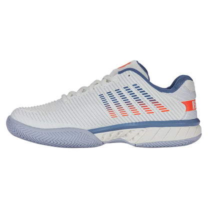 Men`s Hypercourt Express 2 Tennis Shoes Lucent White and Infinity K-SWISS
