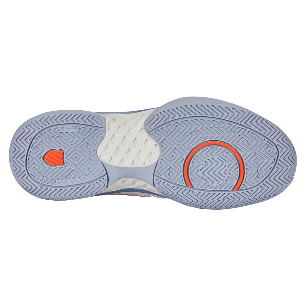 Men`s Hypercourt Express 2 Tennis Shoes Lucent White and Infinity K-SWISS