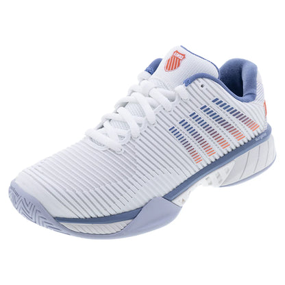 Men`s Hypercourt Express 2 Tennis Shoes Lucent White and Infinity K-SWISS 7 White