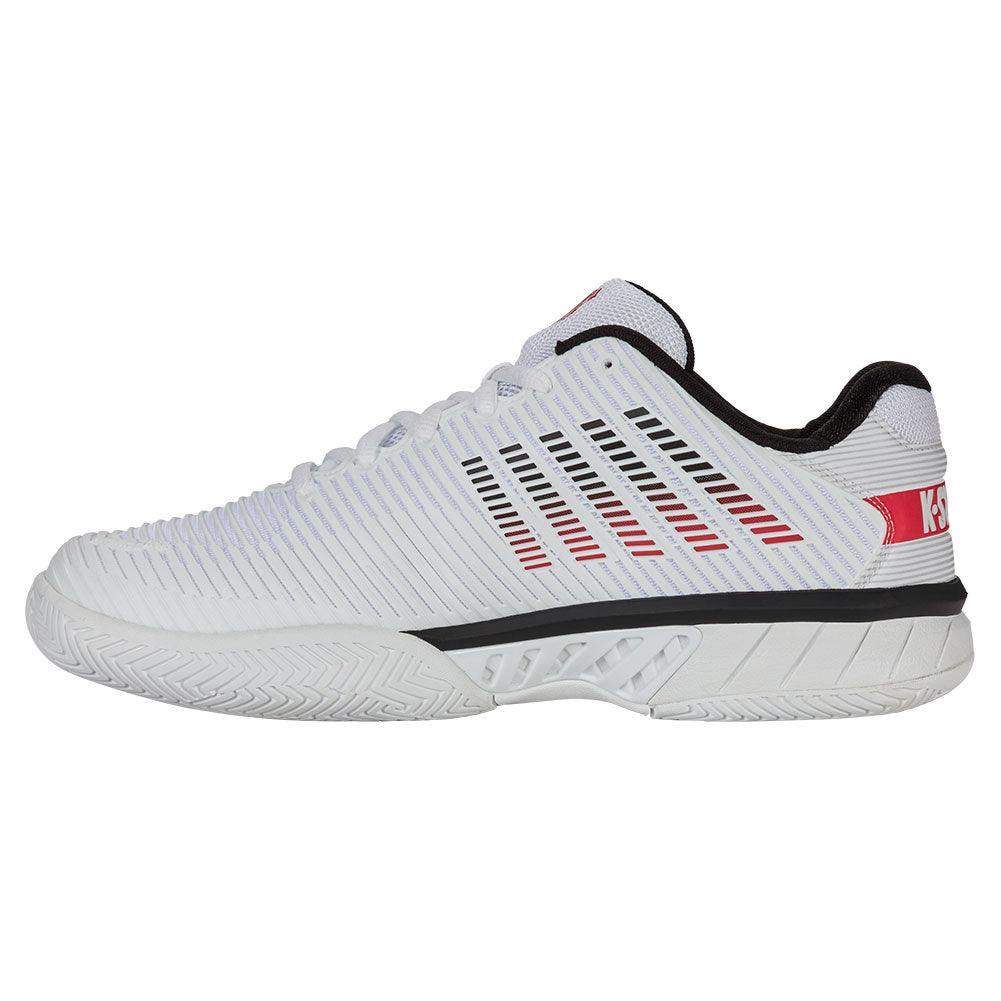 Men`s Hypercourt Express 2 Tennis Shoes White and Black K-SWISS