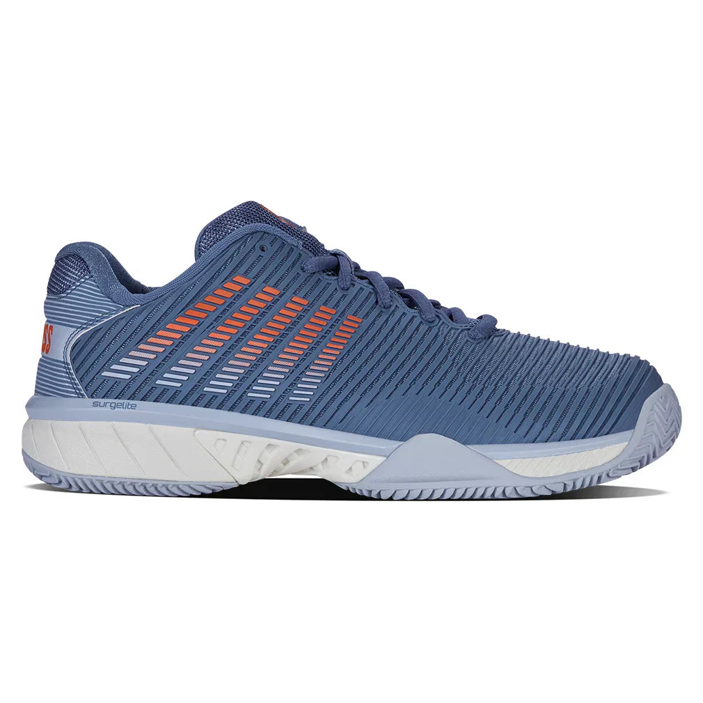 Men`s Hypercourt Express 2 Clay Tennis Shoes Infinity and Arctic Ice K-SWISS