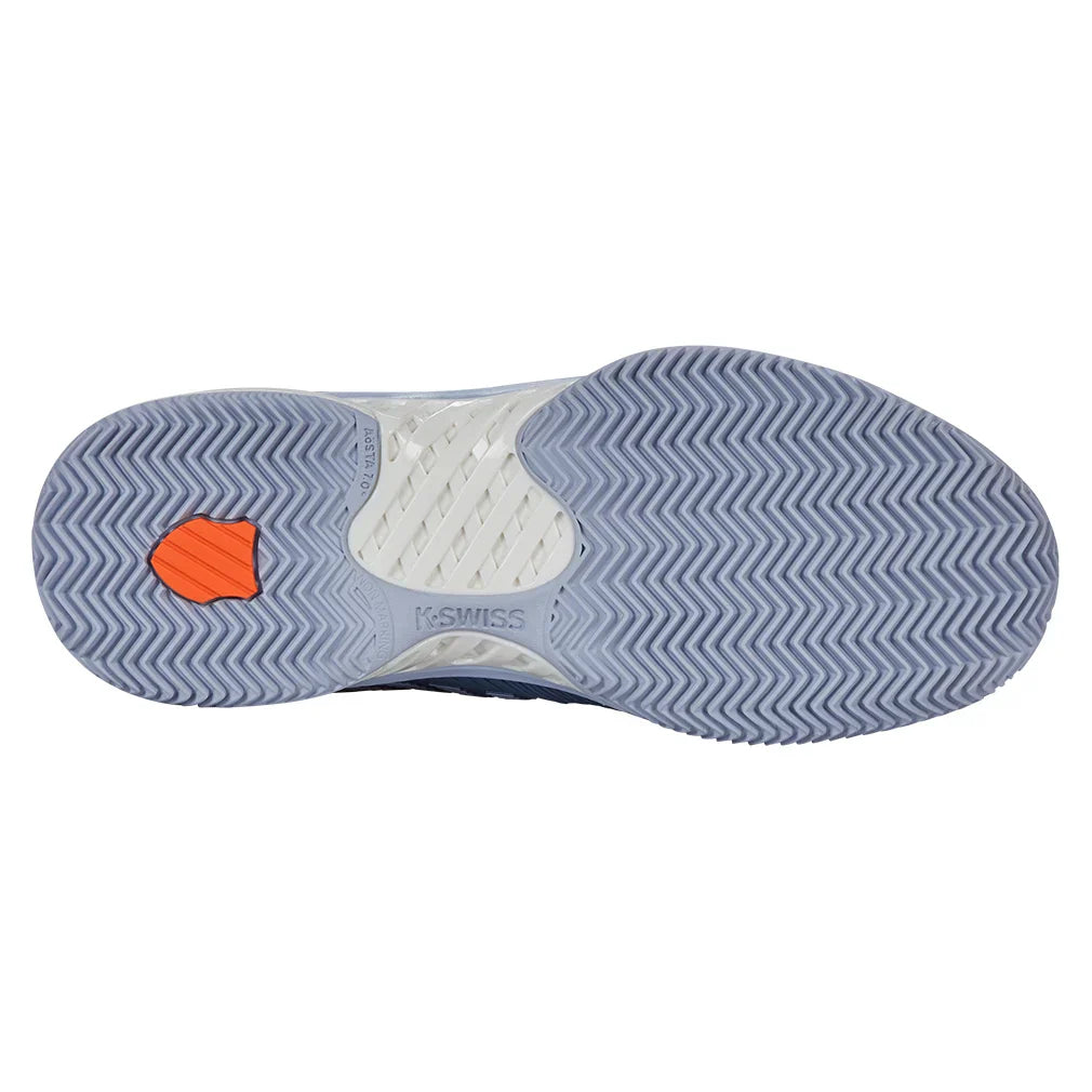 Men`s Hypercourt Express 2 Clay Tennis Shoes Infinity and Arctic Ice K-SWISS