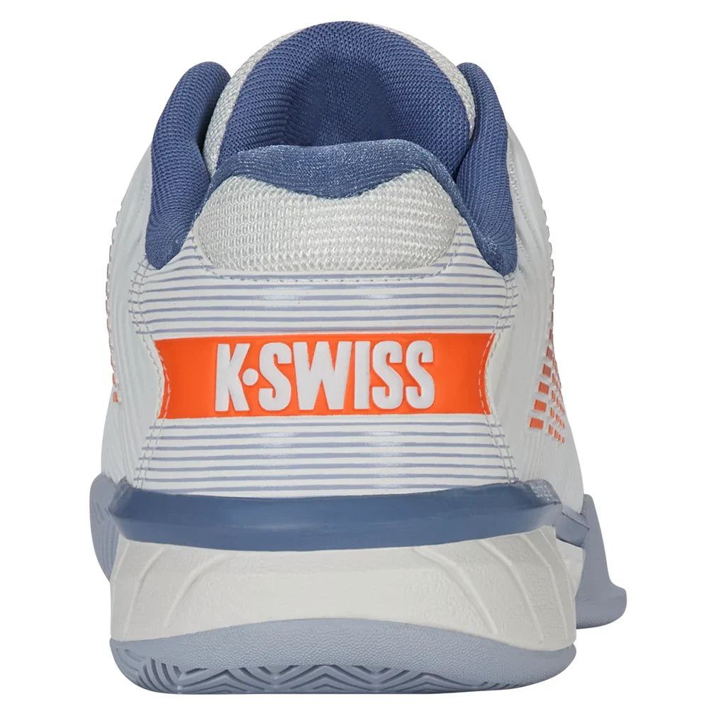 Men`s Hypercourt Express 2 Wide Tennis Shoes Lucent White and Infinity K-SWISS