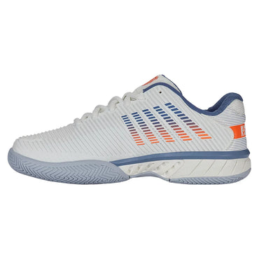 Men`s Hypercourt Express 2 Wide Tennis Shoes Lucent White and Infinity K-SWISS