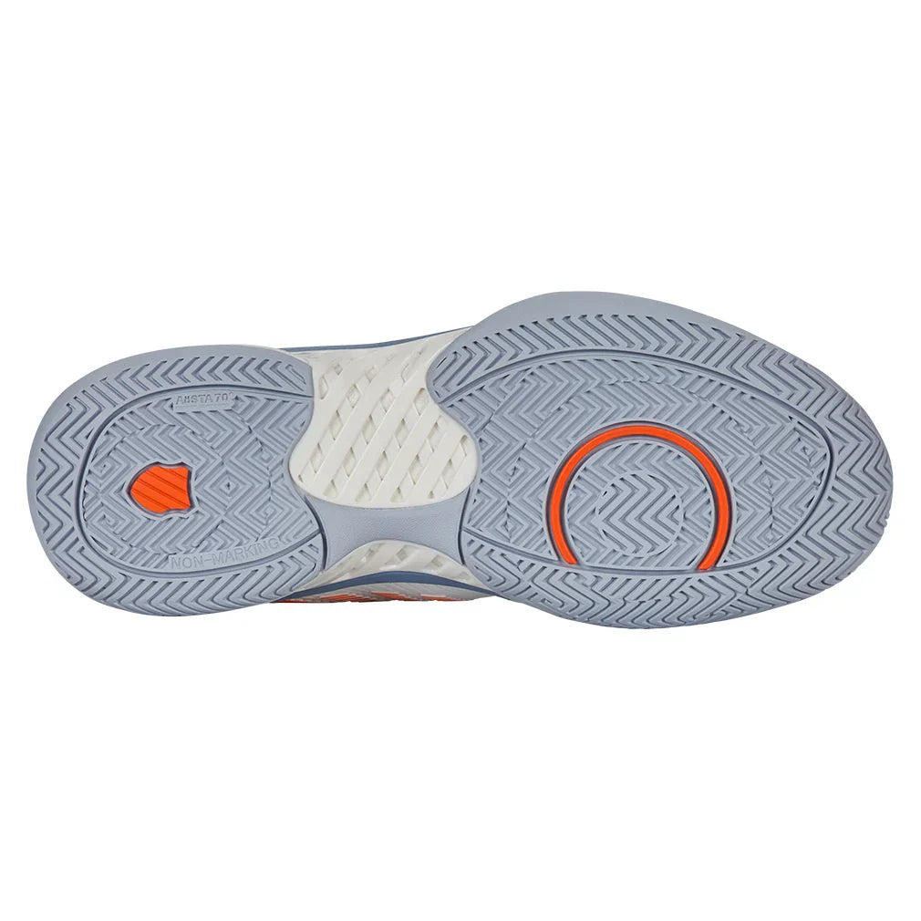 Men`s Hypercourt Express 2 Wide Tennis Shoes Lucent White and Infinity K-SWISS