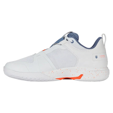 Men`s Ultrashot Team Tennis Shoes White and Infinity K-SWISS