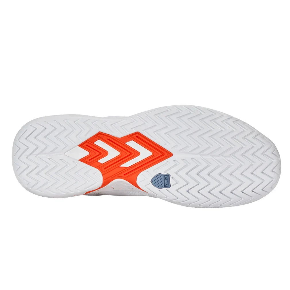 Men`s Ultrashot Team Tennis Shoes White and Infinity K-SWISS
