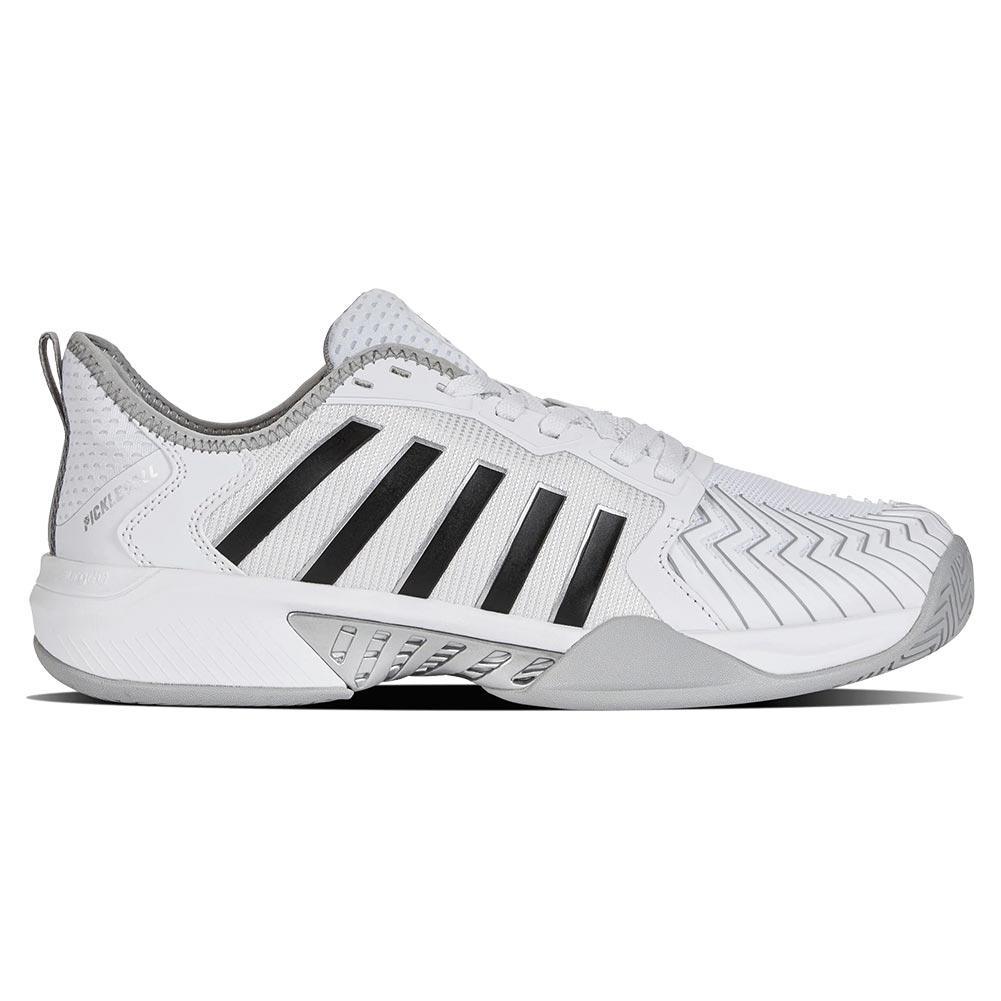 Men's Pickleball Supreme Shoes White and High-Rise Shoes K-SWISS 7.5