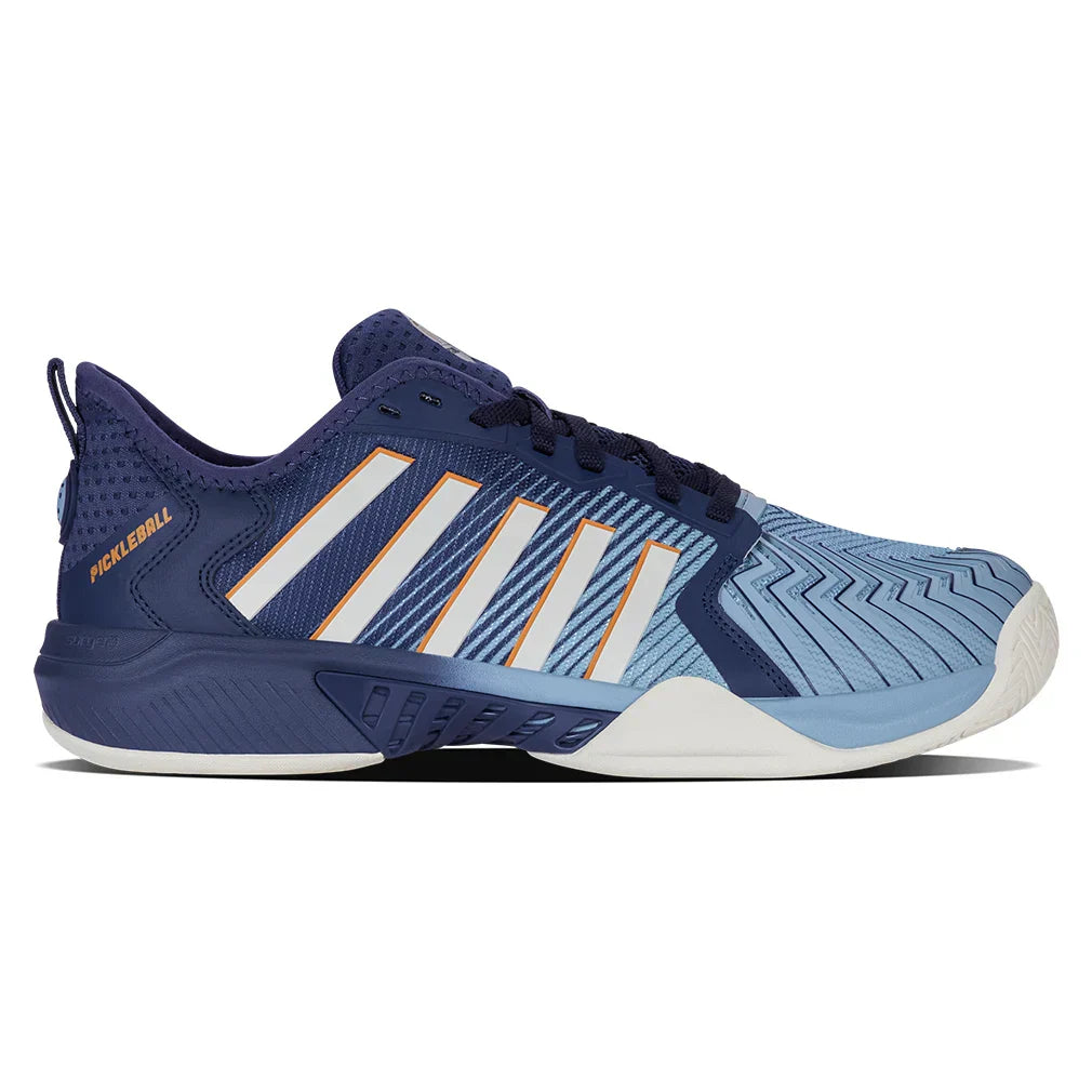 Men`s Pickleball Supreme Shoes Oceana and Forget-Me-Not K-SWISS