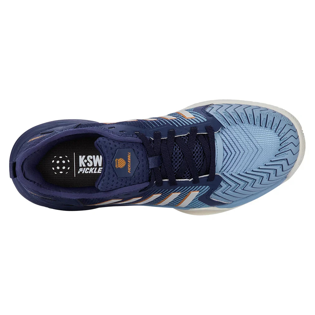 Men`s Pickleball Supreme Shoes Oceana and Forget-Me-Not K-SWISS