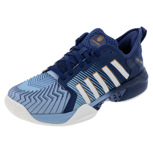 Men`s Pickleball Supreme Shoes Oceana and Forget-Me-Not K-SWISS 7 Blue