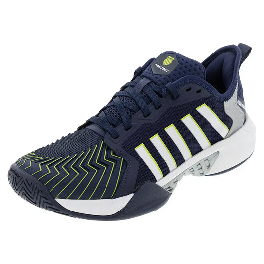 Men's Pickleball Supreme Shoes Peacoat and White Shoes K-SWISS 7 Navy