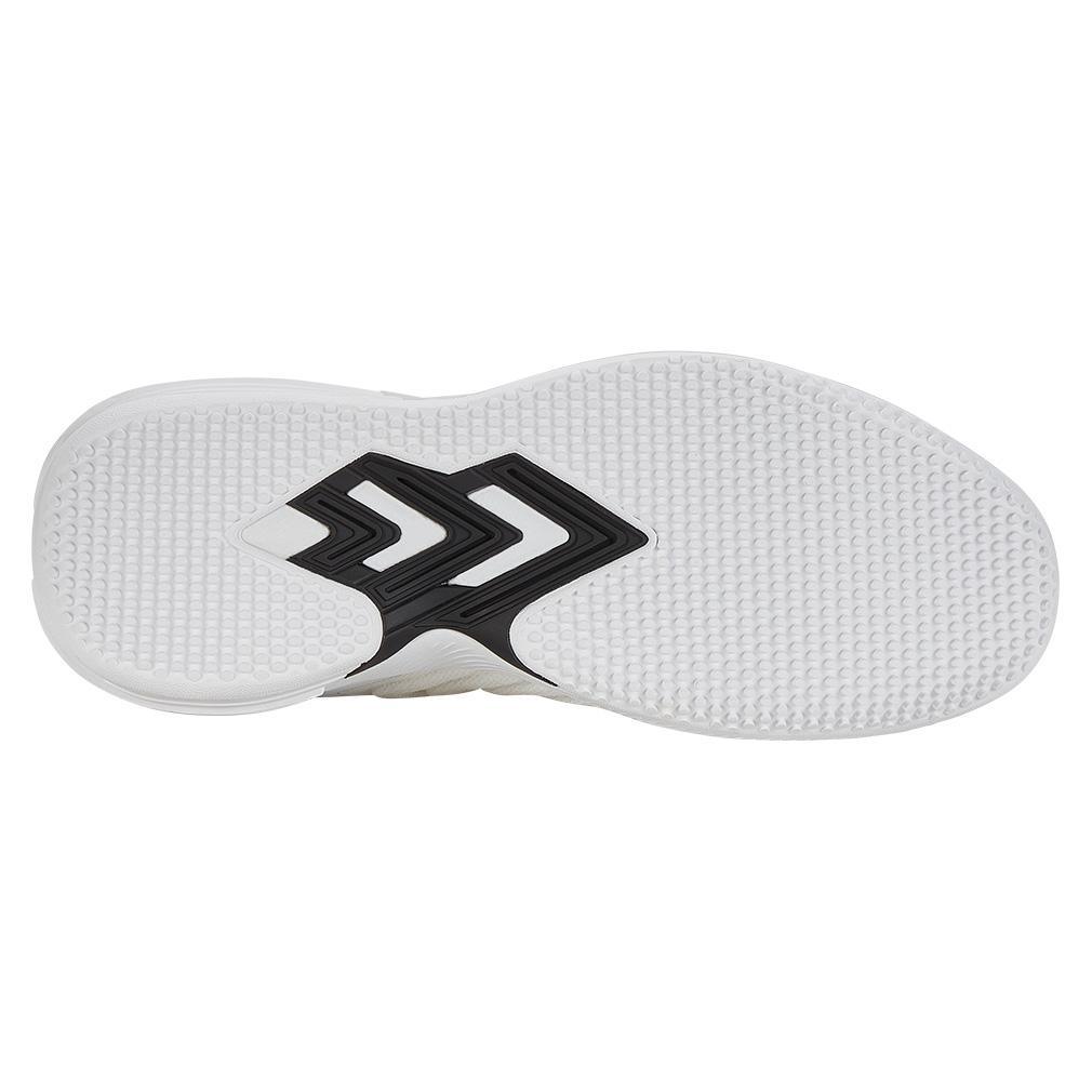 Men's Ultrashot 3 Grass Tennis Shoes White and Black Top Tennis Shoes K-SWISS
